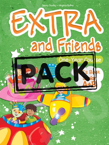 Extra & Friends Junior A+B (One-Year course) - ΠΑΚΕΤΟ (Power Pack) Όλα τα βιβλία της τάξης (Νέο με ieBOOK)