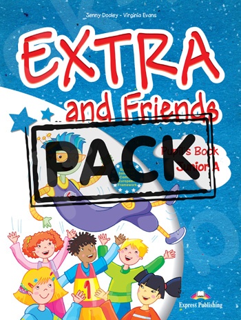 Extra & Friends Junior A  - ΠΑΚΕΤΟ (Power Pack) Όλα τα βιβλία της τάξης (Νέο με ieBOOK)