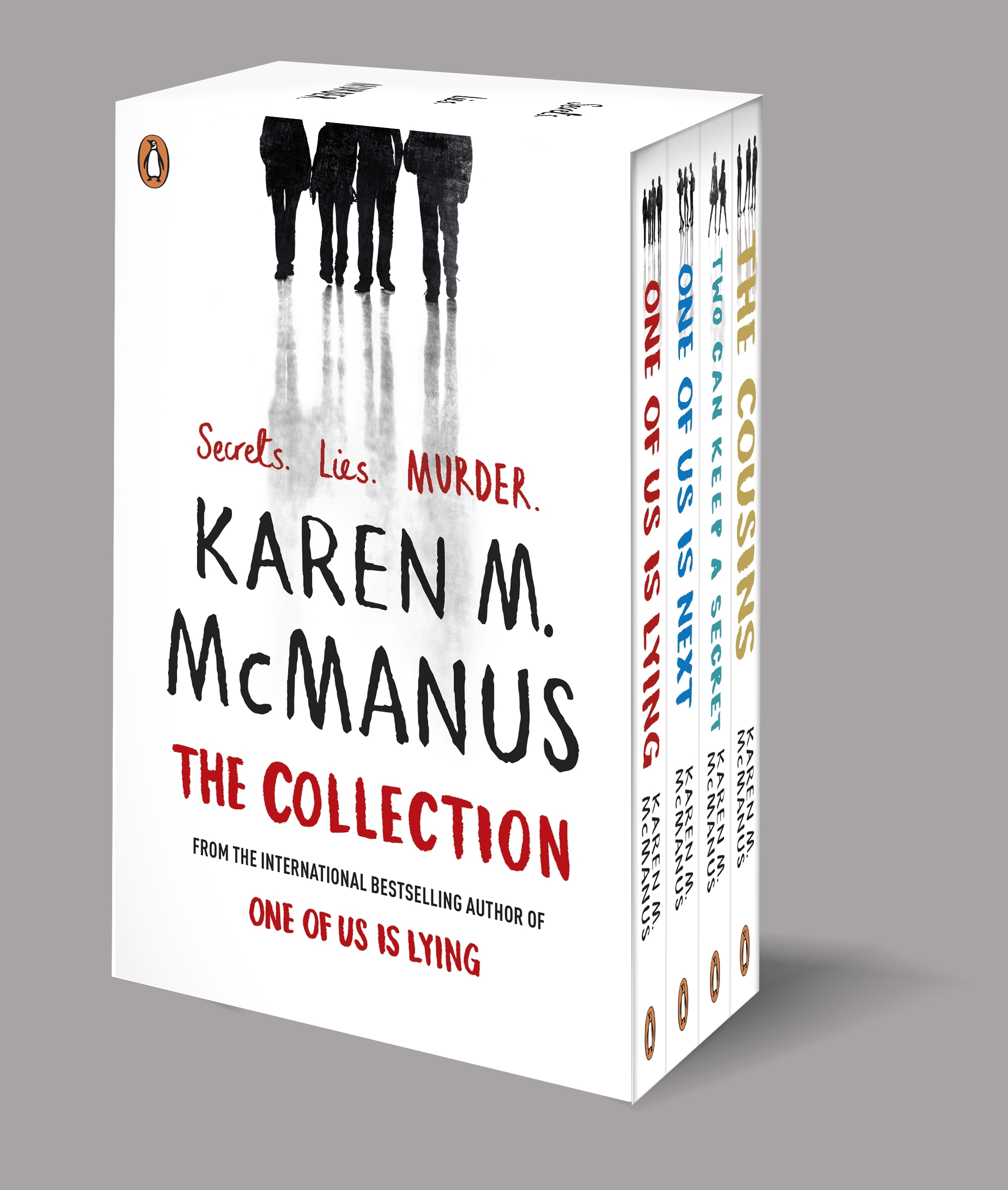 Karen m. Mcmanus Boxset: one of us is Lying, one of us is Next, two can Keep a Secret, the Cousins