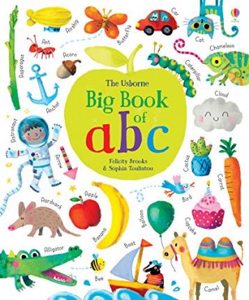 Εκδόσεις Usborne - Big Book of ABC - Felicity Brooks