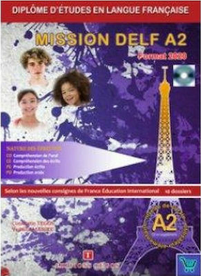 Mission Delf A2 - Corriges +CD (Λύσεις & CD)(format 2020) - Εκδόσεις ΤΕΓΟΣ KΩNΣTANTINOΣ