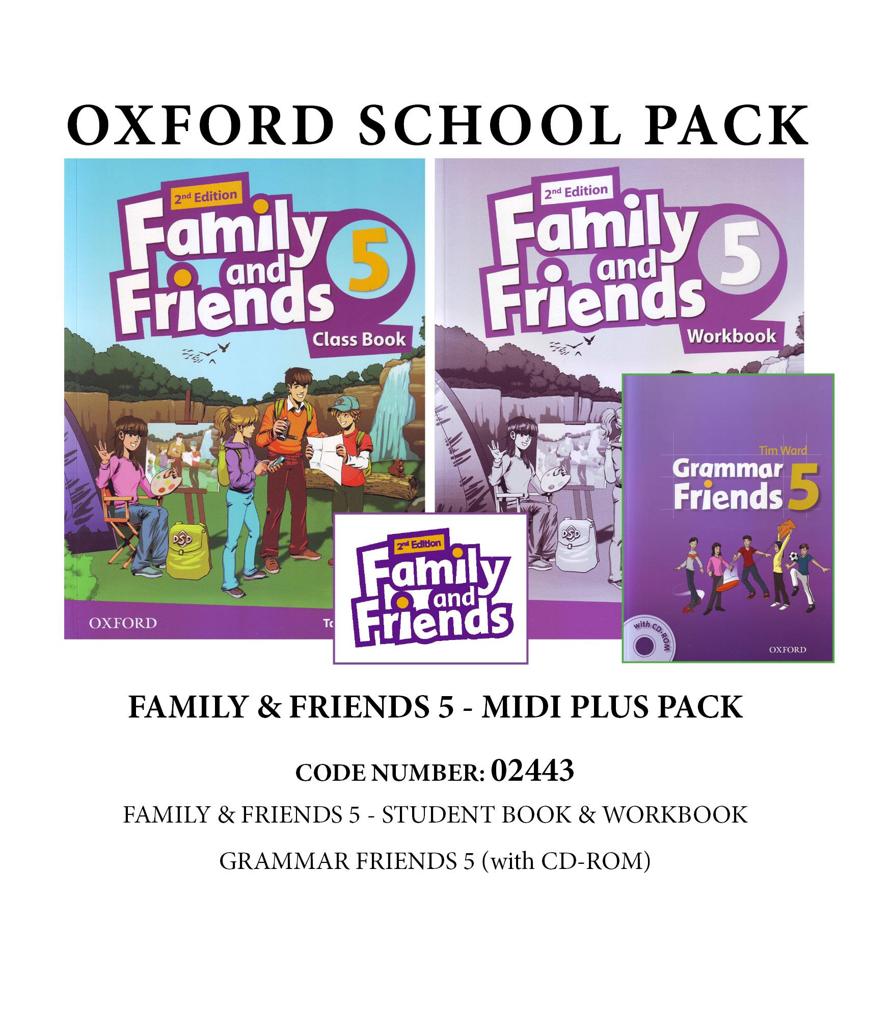 Midi Plus Pack 02443(Βιβλίο Μαθητή) - Oxford University Press - Family and Friends 5 for Senior C - Νέο 2nd Edition