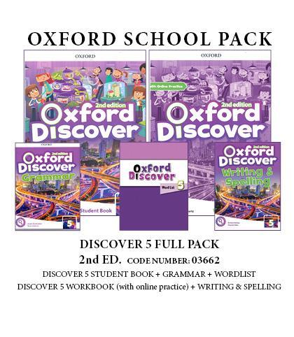 Oxford Discover 5 (2nd Edition) - Full Pack -03662(Πακέτο Μαθητή) - Oxford University Press ,επίπεδο D Senior