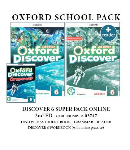 Oxford Discover 6 - Super Pack Online -03747(Πακέτο Μαθητή)