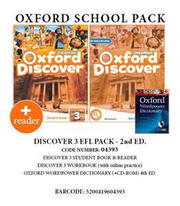Oxford Discover 3 (2nd Edition)- EFL Pack -04393(Πακέτο Μαθητή) - Oxford University Press ,επίπεδο B Senior