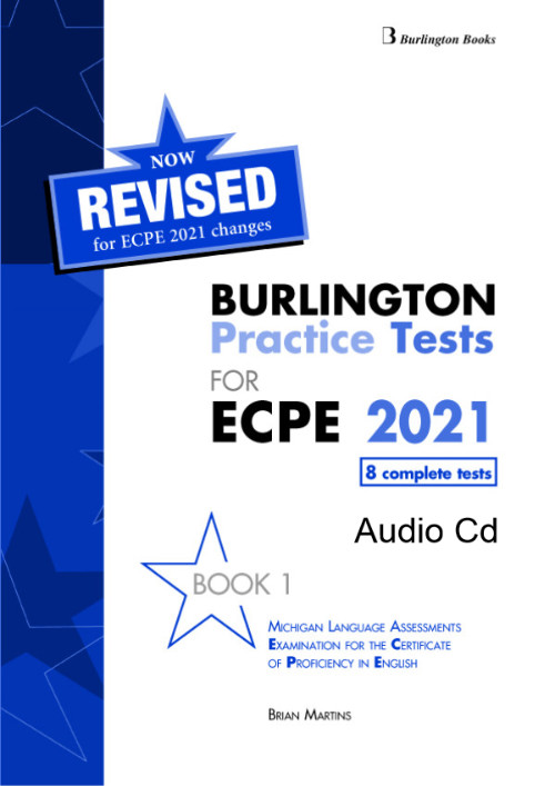 Burlington -  Practice Tests for Michigan ECPE - Book 1 - Class Audio Cd's (Ακουστικό) - Revised (Ανανεωμένη έκδοση 2021)