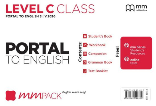 MM Publications - ΜΜ Pack C Class Portal To English 3 - ΠΑΚΕΤΟ Όλα τα βιβλία της τάξης (New Format 2020)