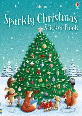 Εκδόσεις Usborne - Sparkly Christmas Sticker Book - Fiona Patchett-James Newman Gray