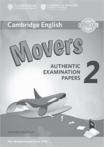 Cambridge - Movers 2 - Answer booklet - for Revised Exam from 2018