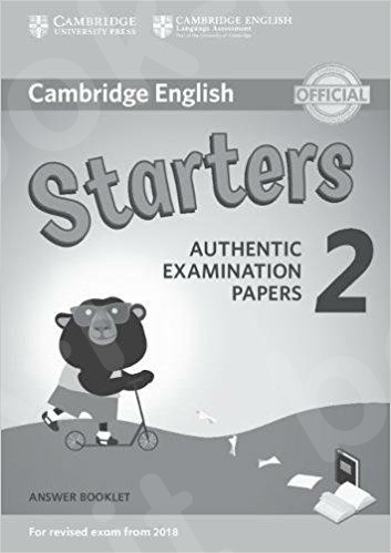 Cambridge - Starters 2 - Answer booklet - for Revised Exam from 2018