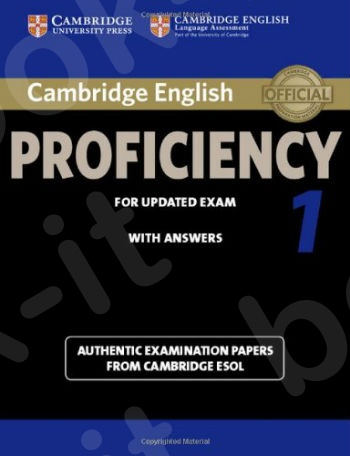Cambridge - English Proficiency 1 for Updated Exam - Student's Book with Answers