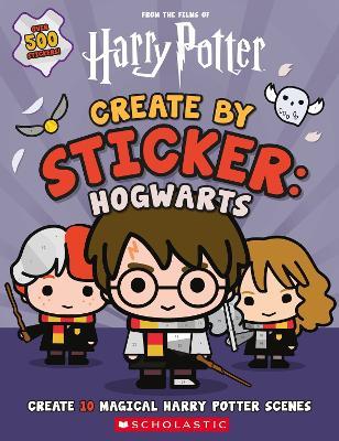 Εκδόσεις Scholastic - Create by Sticker: Hogwarts - Cala Spinner