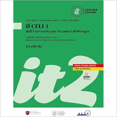 Εκδόσεις Loescher - Il Celi 3 dell' Universita per Stranieri di Perugia(level B2)
