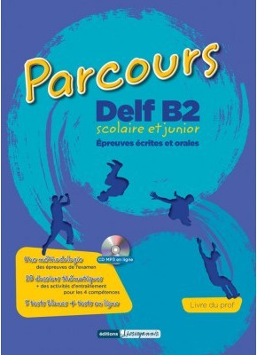 Εκδόσεις Kosvoyiannis - Parcours Delf B2 Scolaire Et Junior - Professeur (& Mp3 Cd en ligne) (Βιβλίο Καθηγητή)