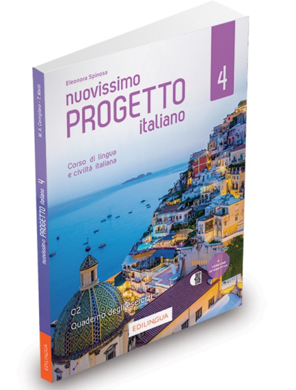 Εκδόσεις Edilingua - Nuovissimo Progetto italiano 4(C2) - Quaderno degli esercizi (Ασκήσεων Μαθητή)