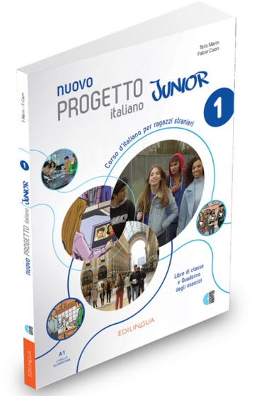Εκδόσεις Edilingua - Nuovo Progetto italiano Junior 1 - Libro di classe e Quaderno degli esercizi (Βιβλίο Μαθητή & Ασκήσεων)