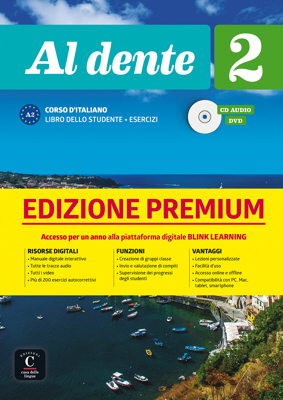 Εκδόσεις Casa delle Lingue - Al Dente 2(A2), Libro dello Studente+Esercizi(Βιβλίο Μαθητή+Ασκήσεων έκδοση Premium)