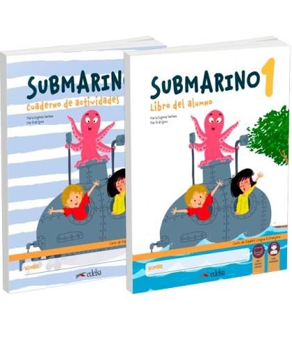 Εκδόσεις Edelsa - Submarino 1 - Pack(Libro del Alumno & Cuaderno de Ejercicios)(Βιβλίο Μαθητή & Ασκήσεων)