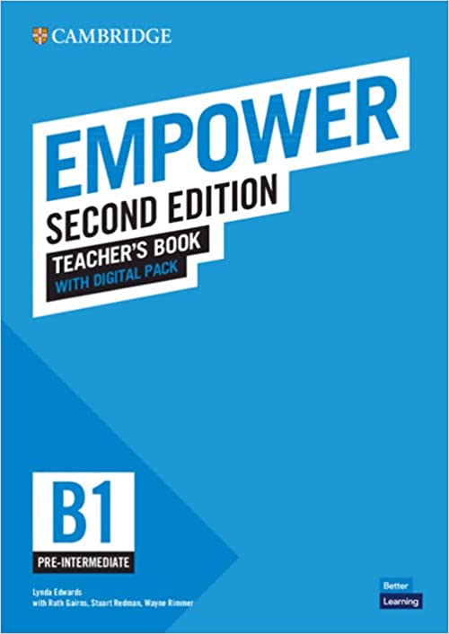 Εκδόσεις Cambridge - Empower Pre-intermediate(B1) - Teacher's Boo(+ Digital Pack)(Καθηγητή)2nd Edition