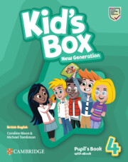Εκδόσεις Cambridge - Kid's Box New Generation 4 - Pupil's Book(+eBook)(Μαθητή)British Revised Edition