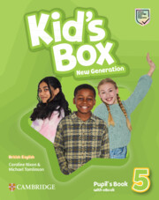 Εκδόσεις Cambridge - Kid's Box New Generation 5 - Pupil's Book(+eBook)(Μαθητή)British Revised Edition