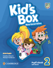 Εκδόσεις Cambridge - Kid's Box New Generation 2 - Pupil's Book(+eBook)(Μαθητή)British Revised Edition