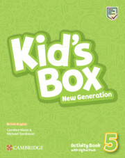 Εκδόσεις Cambridge - Kid's Box New Generation 5 - Activity Book(+Digital Pack)(Ασκήσεων Μαθητή) British Revised Edition