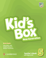 Εκδόσεις Cambridge - Kid's Box New Generation 5 - Teacher's Book(+Digital Pack)(Καθηγητή)British Revised Edition