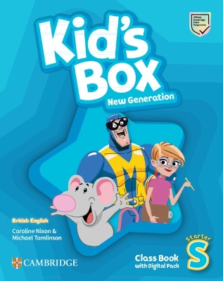 Εκδόσεις Cambridge - Kid's Box New Generation Starter - Pupil's Book(+eBook)(Μαθητή)British Revised Edition