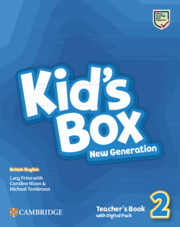 Εκδόσεις Cambridge - Kid's Box New Generation 2 - Teacher's Book(+Digital Pack)(Καθηγητή)British Revised Edition