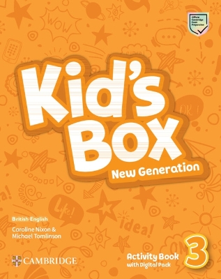 Εκδόσεις Cambridge - Kid's Box New Generation 3 - Activity Book(+Digital Pack)(Ασκήσεων Μαθητή) British Revised Edition