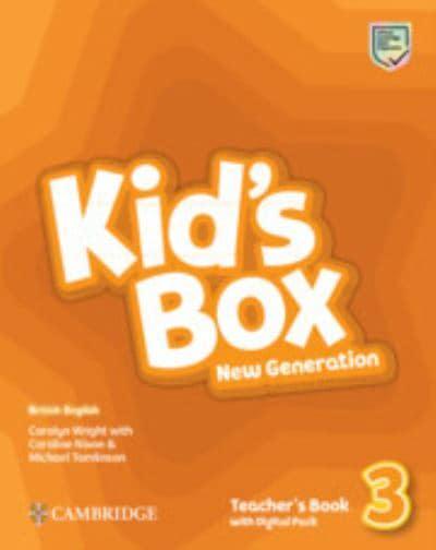 Εκδόσεις Cambridge - Kid's Box New Generation 3 - Teacher's Book(+Digital Pack)(Καθηγητή)British Revised Edition