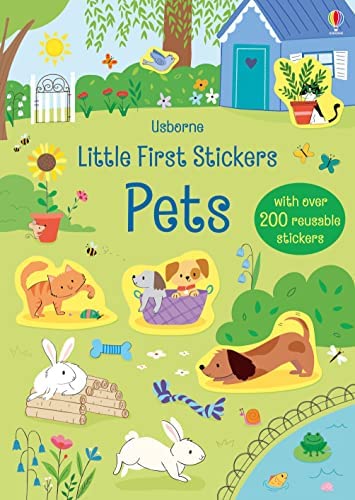 Εκδόσεις Usborne  - Little First Stickers:Pets - Hannah Watson