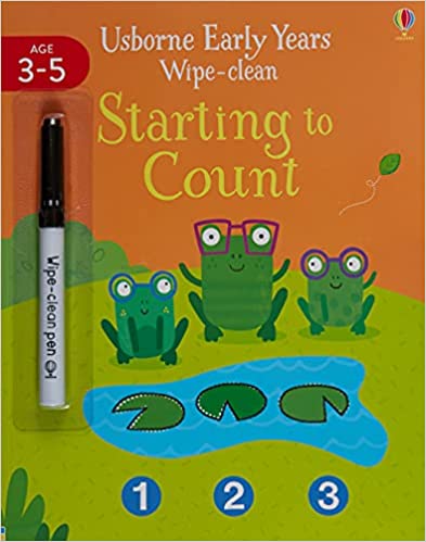 Publisher:Usborne - Early Years Wipe-Clean Starting to Count - Jessica Greenwell