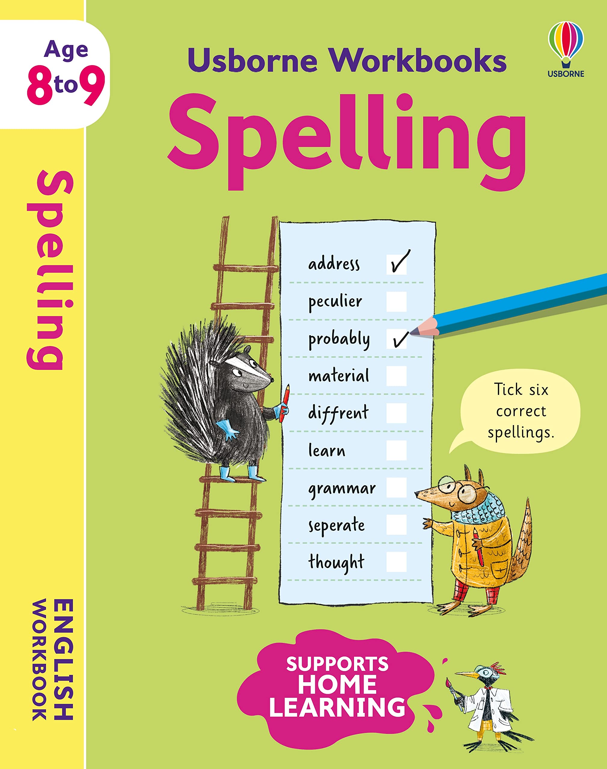Εκδόσεις Usborne - Usborne Workbooks Spelling (8-9) - Holly Bathie