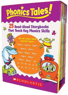 Publisher Scholastic - 25 Read - Aloud Storybooks That Teach key Phonics Skills ( box set)