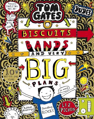 Publisher Scholastic - Tom Gates 14:Biscuits, Bands and Very Big Plans - Liz Pichon