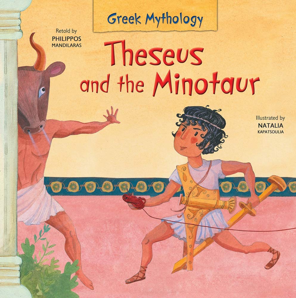 Εκδόσεις Faros Books - Theseus and the Minotaur(Greek Mythology) - Philippos Mandilaras