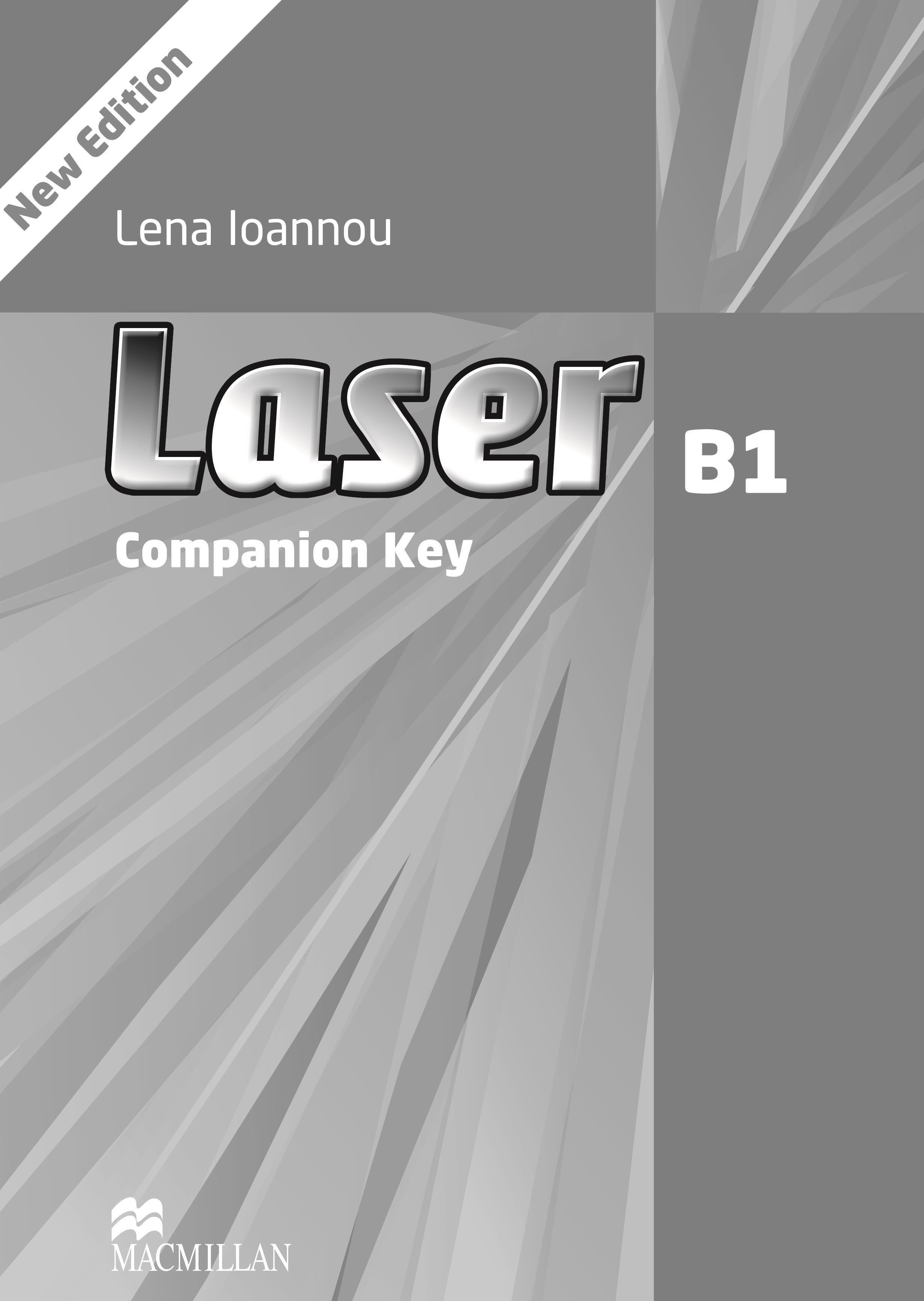 Εκδόσεις Macmillan - Laser B1 - Companion key Free (3rd edition)