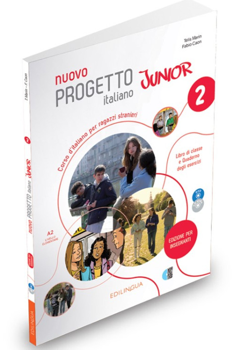 Εκδόσεις Edilingua - Nuovo Progetto italiano Junior 2 - Libro dell' insegnanti(Βιβλίο Καθηγητή)
