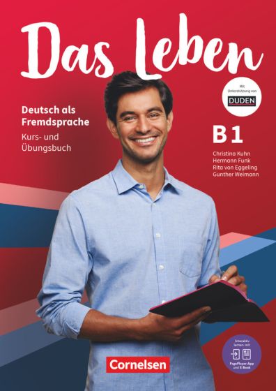 Εκδόσεις Cornelsen Verlag - Das Leben B1 - Kurs- und Ubungsbuch(+ebook, + PagePlayer-App)(Βιβλίο Μαθητή & Ασκήσεων)