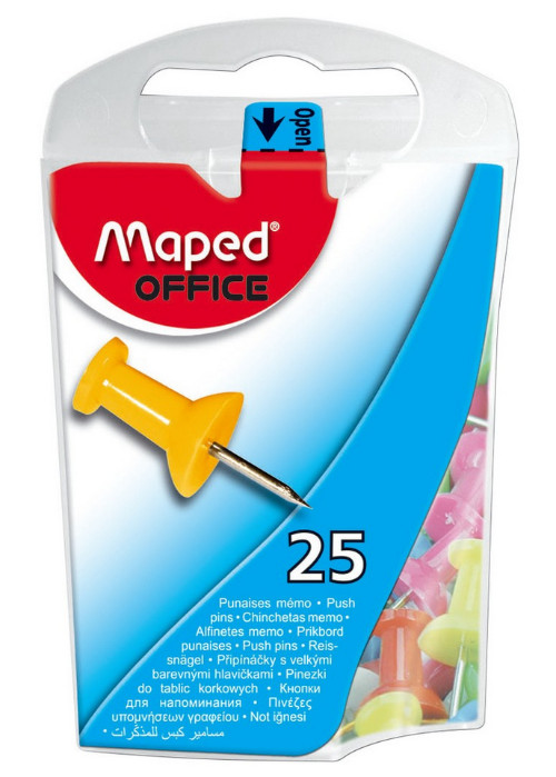 Maped - Καρφίτσες Κώνος 10mm (Διάφορα Χρώματα)