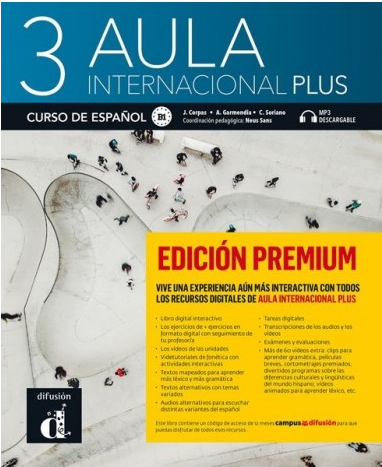 Aula Internacional Plus 3 - Libro del alumno Hibrida(+ MP3 Descargable)(Βιβλίο του μαθητή) - Επίπεδο B1 - Εκδόσεις : DIFUSION