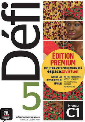Εκδόσεις Maison des langues - Defi 5 - Methode (+ cd) Βιβλίο Μαθητή)Edition Premium