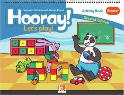 Εκδόσεις Helbling - Hooray! Let's Play Starter - Activity Book(Ασκήσεων Μαθητή)2nd Edition