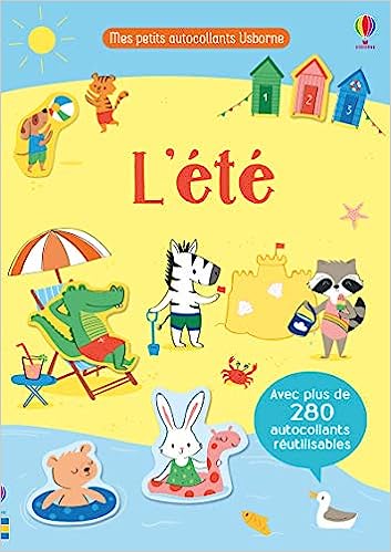 Εκδόσεις Usborne - L'été-Mes petits autocollants Usborne - Hannah Watson