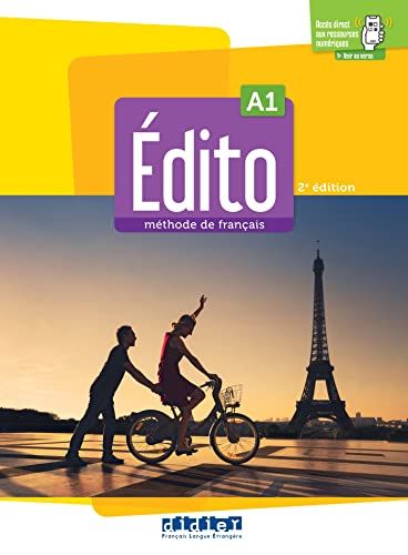 Εκδόσεις Didier - Edito A1(Edition 2022) - Methode(+Didierfle.App)(Βιβλίο Μαθητή)