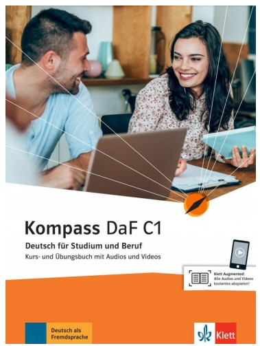 Εκδόσεις Klett - Kompass DaF C1 - Kursbuch und Ubungsbuch mit Audios und Videos (Βιβλίο Μαθητή & Ασκήσεων)
