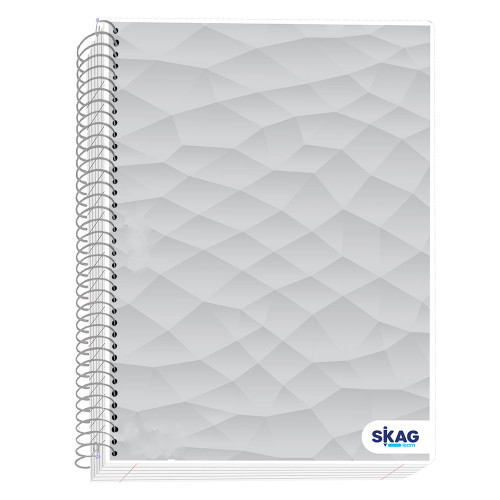 Skag(Learn) Τετράδιο Σπιράλ University Laminated 17x25 5 Θεμάτων (Νο2335)