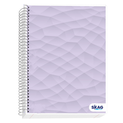 Skag(Learn) Τετράδιο Σπιράλ University Laminated 17x25 4 Θεμάτων (Νο2334)